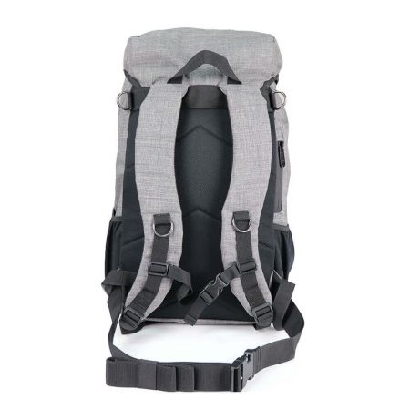 sandwich mesh back panel shoulder strap outdoor backpack n5205g